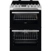 GRADE A2 - Zanussi ZCV69350XA 60cm Double Oven Electric Cooker With Ceramic Hob - Stainless Steel