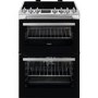 Zanussi ZCV69360XA AirFry 60cm Stainless Steel Electric Cooker With Ceramic Hob