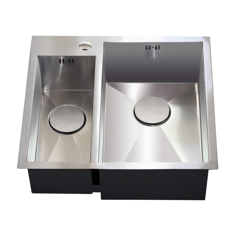 1810 Sink Company 1.5 Bowl Stainless Steel Undermounth Kitchen Sink