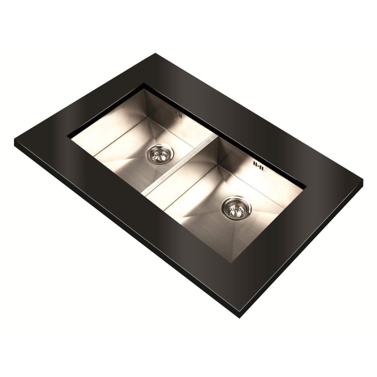 1810 Sink Company ZD/4040/U/S/025 ZENDUO 400/400U  2.0 Bowl Inset Stainless Steel Sink