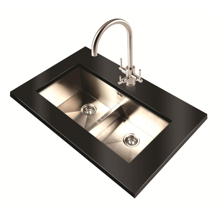 1810 Sink Company ZD/4141/U/D/S/073 ZENDUO 415/415U Deep 2.0 Bowl Inset Stainless Steel Sink