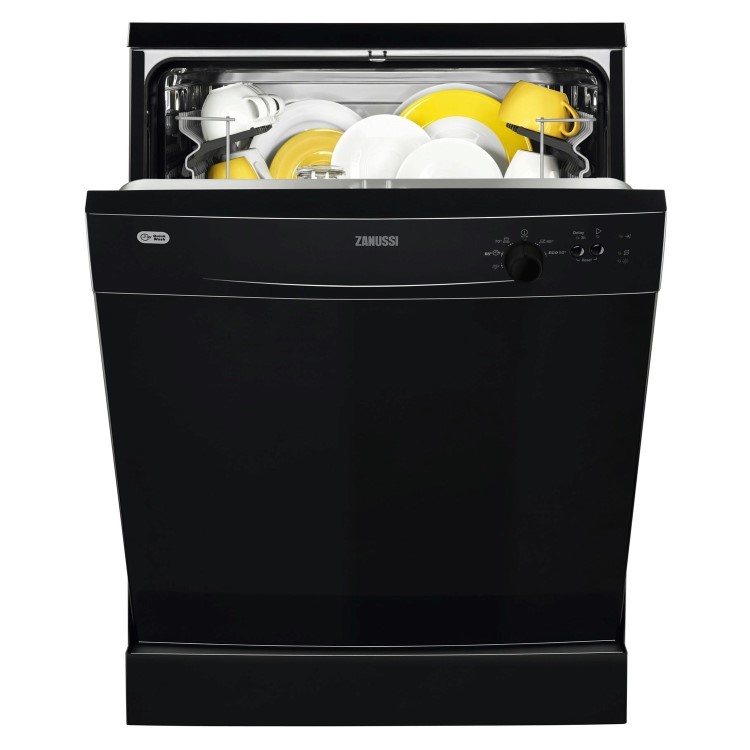 Zanussi ZDF21001NA 13 Place Freestanding Dishwasher Black