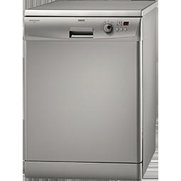 Zanussi ZDF3023S Free-Standing Dishwasher in Silver Appliances