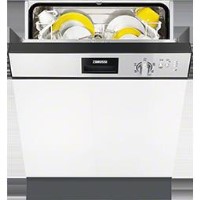 Zanussi ZDI12001XA 12 Place Semi-integrated Dishwasher With Stainless Steel Panel