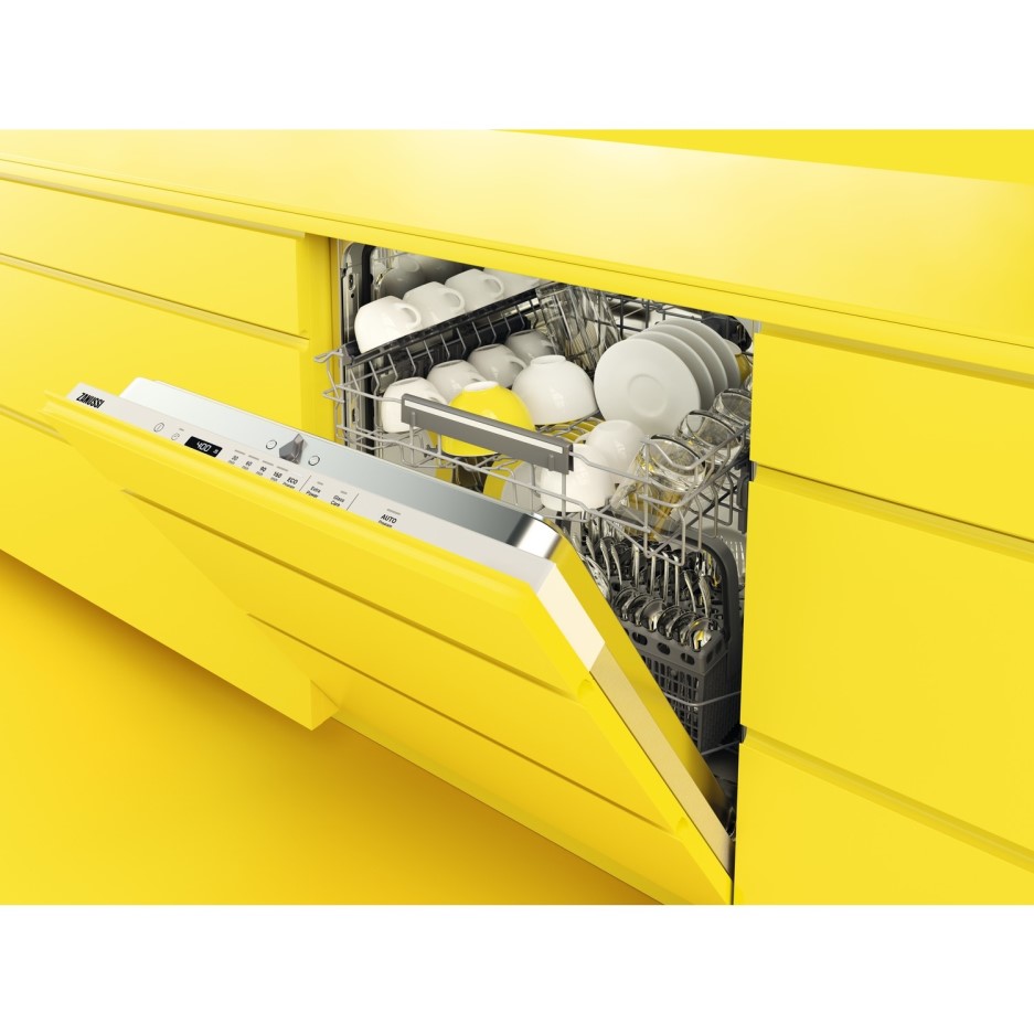 Zanussi ZDLN6531 OrbitClean 13 Place Fully Integrated Dishwasher With AirDry Appliances Direct