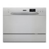 GRADE A1 - Zanussi ZDM17301SA 6 Place Freestanding Compact Table Top Dishwasher - Silver