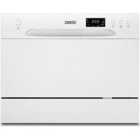 Zanussi 6 Place Settings Table Top Dishwasher - White