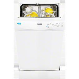 Zanussi ZDS12001WA White 9 Place Slimline Freestanding Dishwasher