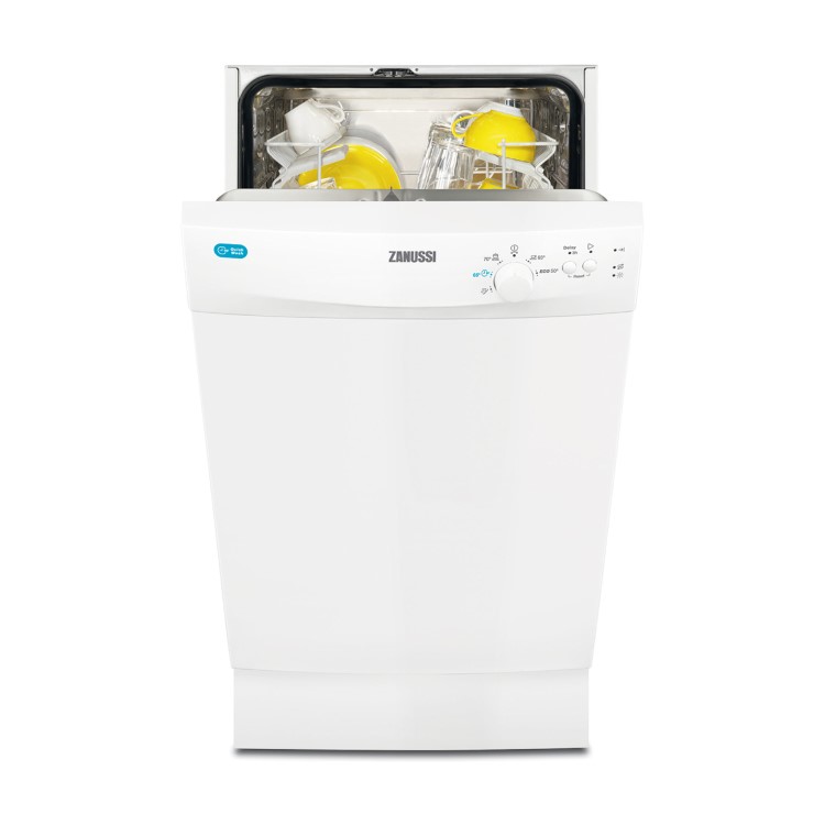 Zanussi ZDS12002WA 9 Place Slimline Freestanding Dishwasher - White