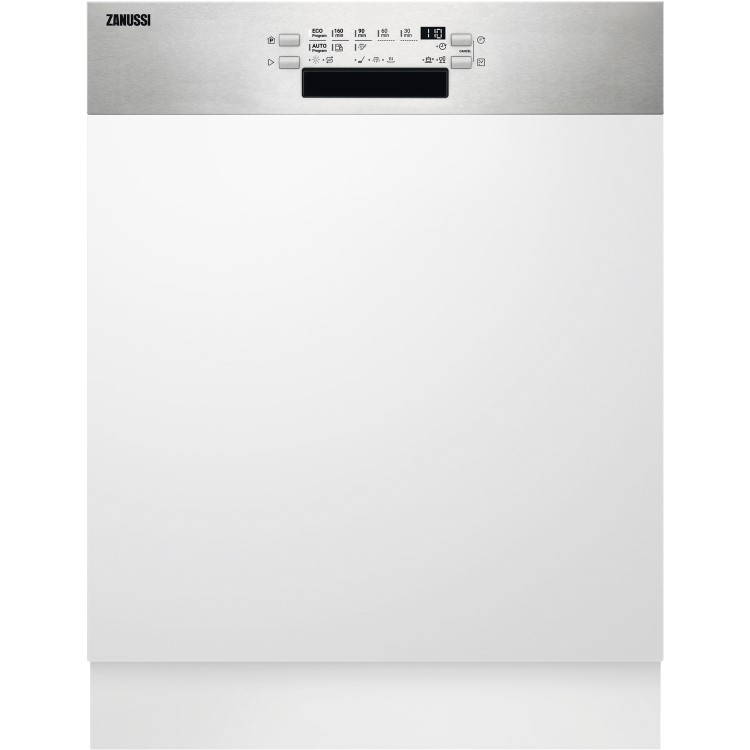 Zanussi Series 40 OrbitClean Semi Integrated Dishwasher - Grey