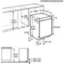 Zanussi Series 40 OrbitClean Semi Integrated Dishwasher - Grey