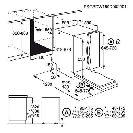 GRADE A3 - Zanussi ZDT22003FA 13 Place Fully Integrated Dishwasher