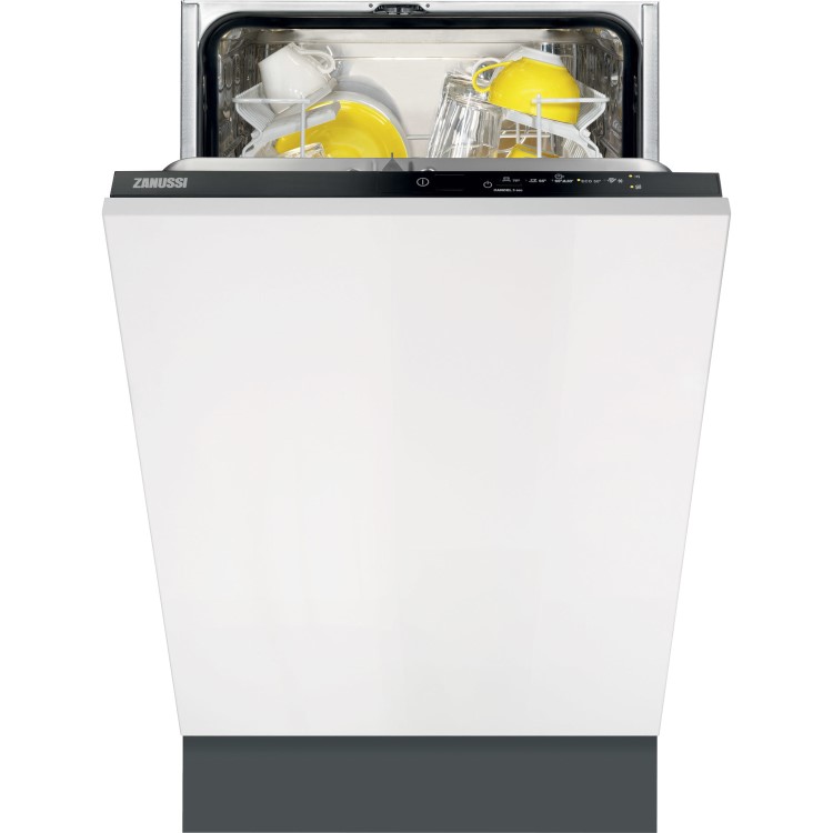 GRADE A3 - Zanussi ZDV12004FA 9 Place Slimline Fully Integrated Dishwasher
