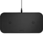 Zens Aluminium Dual 10W Wireless Charger - Black