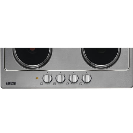 Zanussi ZEE6942FXS 59cm Four Zone Sealed Plate Hob - Stainless Steel