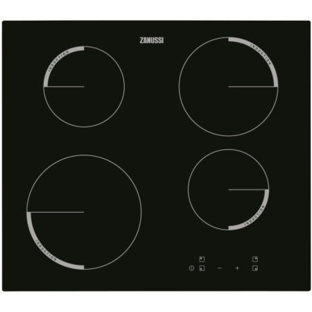 Ex Display - As New - Zanussi ZEI6240FBA Touch Contol Four Zone Induction Hob In Black