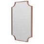 Traditional Bronze Backlit Heated Bathroom Mirror with Lights 500 x 750mm - Zeus