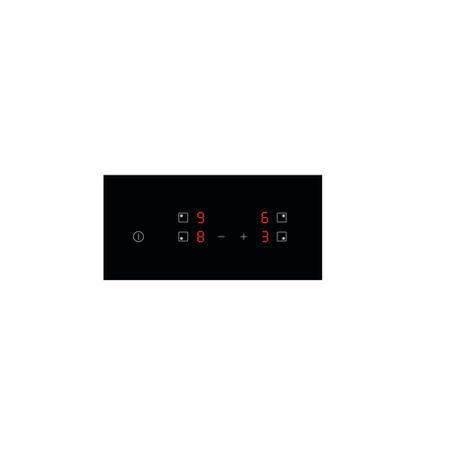 Zanussi ZEV6240FBA 59cm Touch Control Four Zone Ceramic Hob - Black