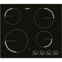 Zanussi ZEV6940XBV 58cm Wide Ceramic Hob With Stainless Steel Frame