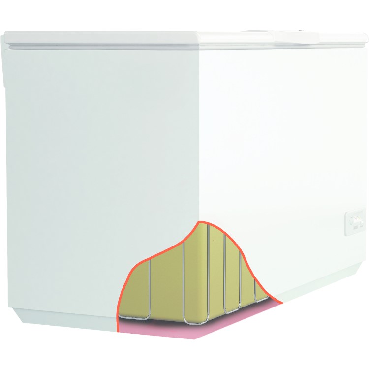 Zanussi ZFC620WAP 61cm Wide 142 Litre Chest Freezer - White