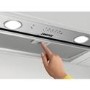 Zanussi 54cm Canopy Cooker Hood With Hob2Hood - Stainless Steel