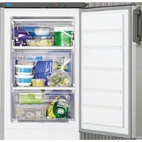 Zanussi ZFT11100XA 85x55cm Freestanding Freezer - Grey With Anti-fingerprint Stainless Steel Door
