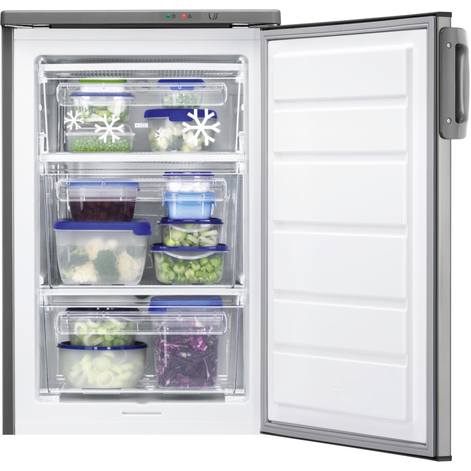 Zanussi ZFT11105XA 55cm Wide Freestanding Upright Under Counter Freezer