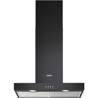 Zanussi 60cm Chimney Cooker Hood - Black
