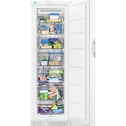Zanussi ZFU25200WA 185x60cm Frost Free Freestanding Freezer White