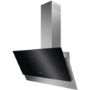 Refurbished Zanussi ZFV919Y 90cm Angled Chimney Cooker Hood Black
