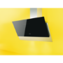 Refurbished Zanussi ZFV919Y 90cm Angled Chimney Cooker Hood Black