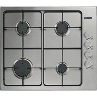 Zanussi ZGG62414SA Four Burner Gas Hob - Stainless Steel
