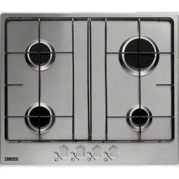 Zanussi ZGG65414SA Four Burner Gas Hob - Stainless steel