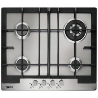 GRADE A1 - Zanussi ZGG66424XA 60cm Wide Four Burner Gas Hob in Stainless Steel