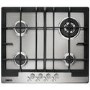 GRADE A2 - GRADE A1 - Zanussi ZGG66424XA 60cm Wide Four Burner Gas Hob in Stainless Steel