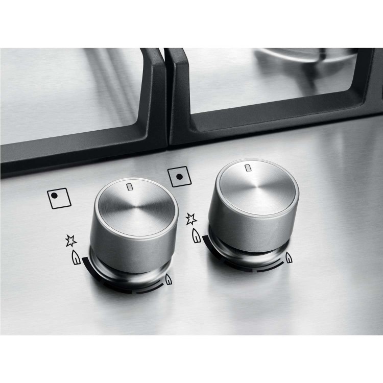 Zanussi ZGG96524XX 90cm Five Burner Gas Hob - Stainless Steel