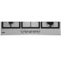 Zanussi ZGG96524XX 90cm Five Burner Gas Hob - Stainless Steel