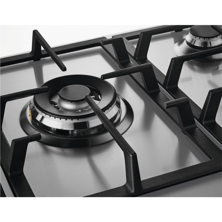Zanussi ZGG96524XX 90cm Five Burner Gas Hob - Stainless Steel
