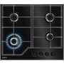 Zanussi Series 60 60cm Gas on Glass 4 Burner Gas Hob - Black