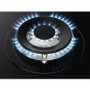 Zanussi Series 60 75cm 5 Burner Gas on Glass Hob - Black