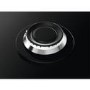 Zanussi Series 60 75cm 5 Burner Gas on Glass Hob - Black