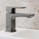 ZGMCBM Gunmetal Cloakroom Mono Basin Mixer Tap - Zana
