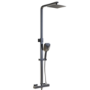 Gunmetal Bathroom Taps Pack With Shower - Zana