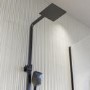 Gunmetal Bathroom Taps Pack With Shower - Zana