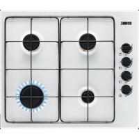 Zanussi Series 20 60cm 4 Burner Gas Hob - White