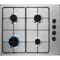 Zanussi ZGNN640X  60cm Four Burner Gas Hob - Stainless Steel