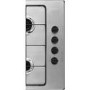 Zanussi ZGNN640X  60cm Four Burner Gas Hob - Stainless Steel