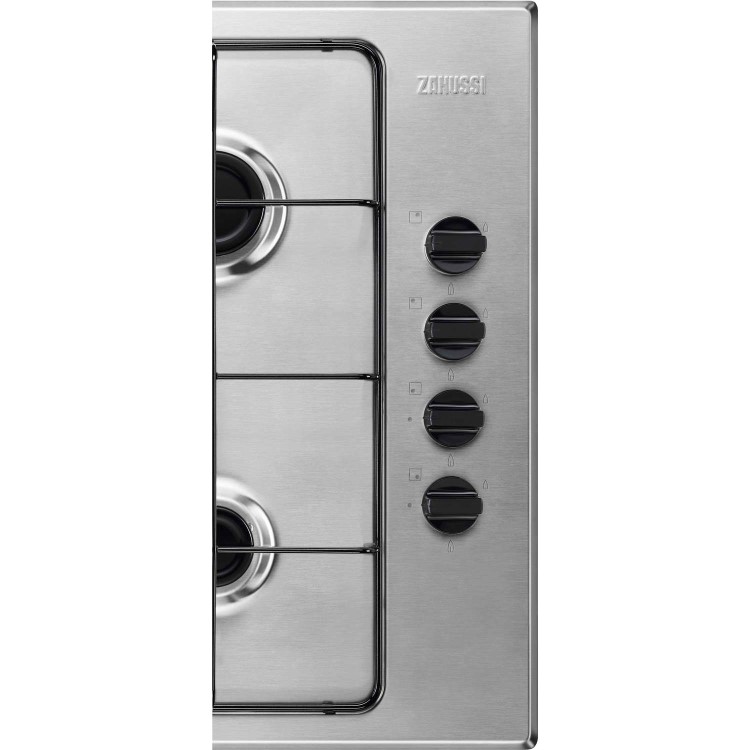 Zanussi ZGNN640X  60cm Four Burner Gas Hob - Stainless Steel