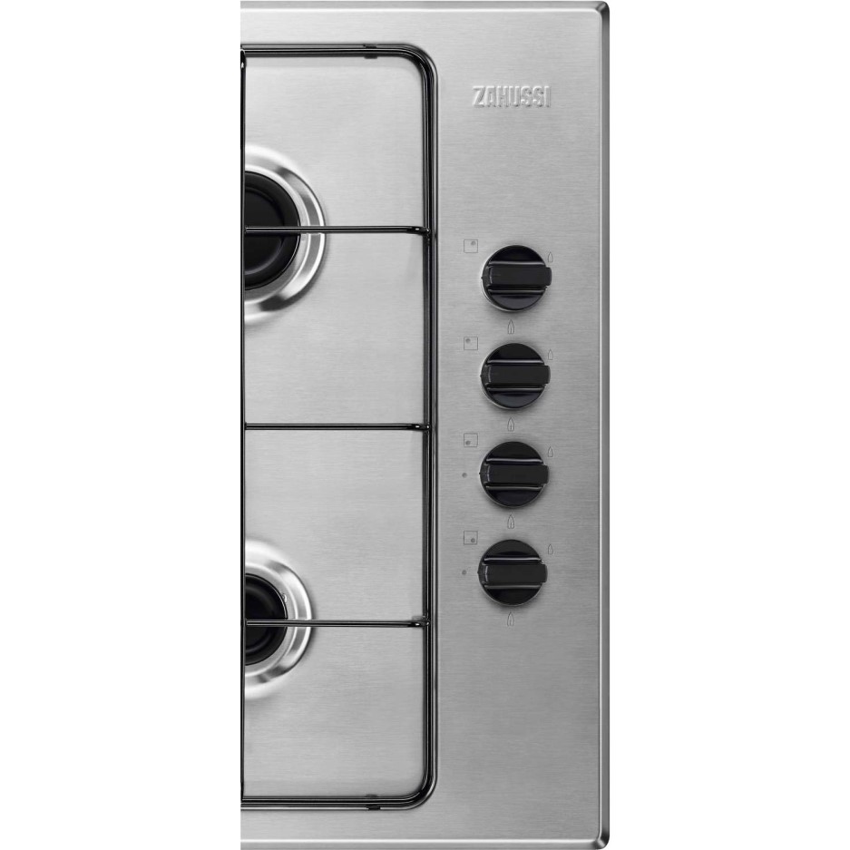 Zanussi ZGNN640X 60cm Four Burner Gas Hob Stainless Steel