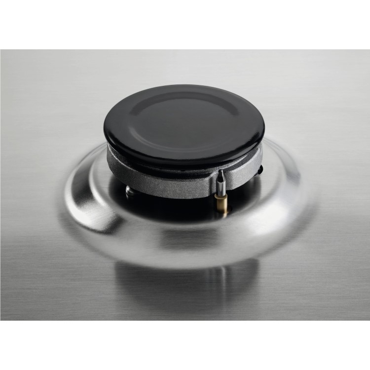 Zanussi ZGNN640X  60cm Four Burner Gas Hob - Stainless Steel